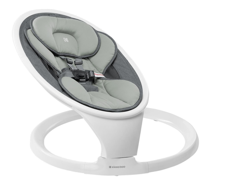 KIKKA BOO Ljuljaška CUDDLE ME sa daljinskim upravljačem light grey KIKKA BOO Ljuljaška CUDDLE ME sa daljinskim upravljačem light grey