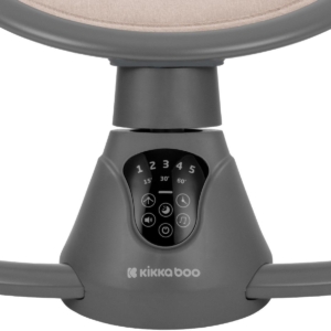 KIKKA BOO Ljuljaška TWIDDLE side-to-side sa adapterom i daljinskim upravljačem beige - Slika 6