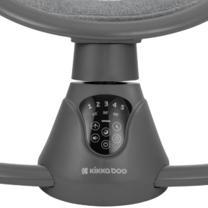 KIKKA BOO Ljuljaška TWIDDLE side-to-side sa adapterom i daljinskim upravljačem grey - Slika 6