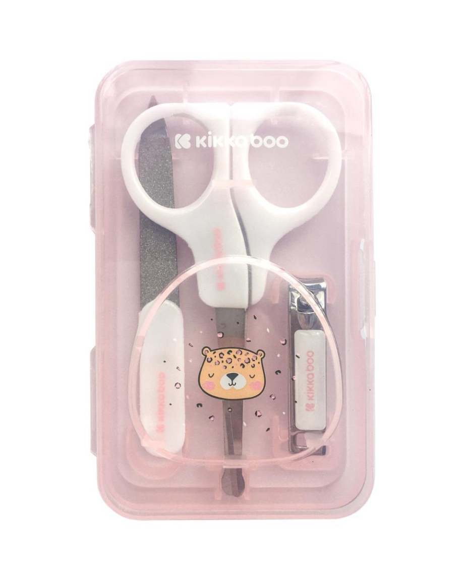 KIKKA BOO Manikir set za bebe 3 dela Savanna pink Manikir-set-za-bebe-3-dela