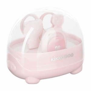KIKKA BOO Manikir set za bebe 4 dela Bear pink Manikir-set-za-bebe-4-dela