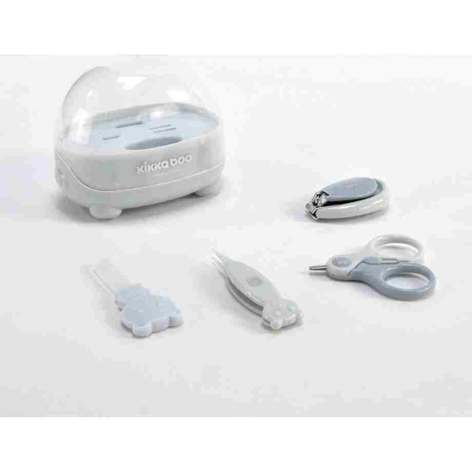 KIKKA BOO Manikir set za bebe 4 dela Bear blue Manikir-set-za-bebe-4-dela