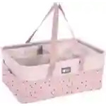 KIKKA BOO Korpa organajzer za pelene Bear with Me pink KKB60024-180