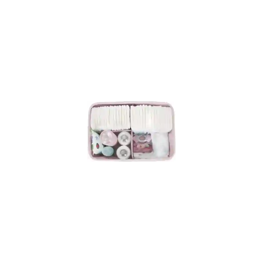 KIKKA BOO Korpa organajzer za pelene Bear with Me pink KKB60024-180