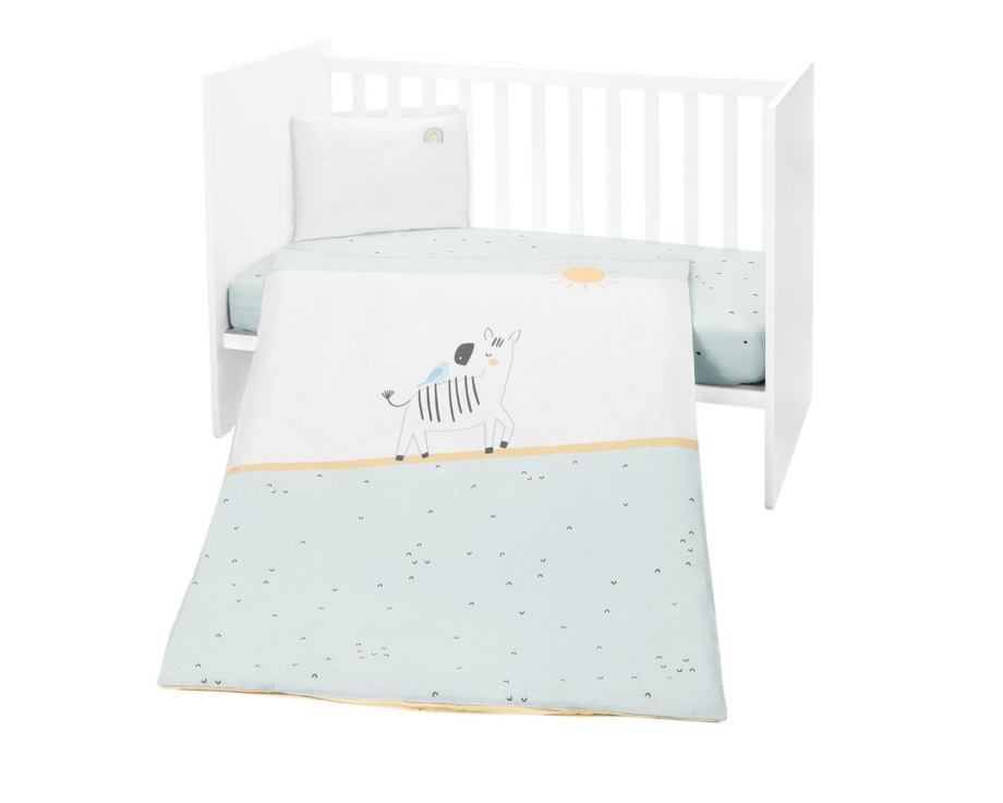 Posteljina navlaka 3 pcs Stripy Friends KB30185-180
