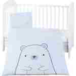 Posteljina navlaka 3 pcs Bear with Me blue KKB30143-180 - Slika 1