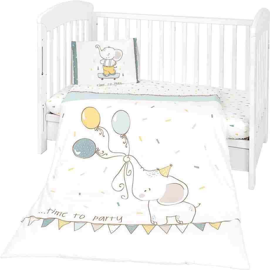 Posteljina navlaka set 3 pcs ELEPHANT TIME