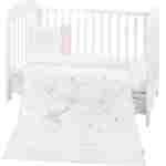 Posteljina sa ogradicom 6 pcs 60/120 Hippo Dreams KKB60105-180 - Slika 1