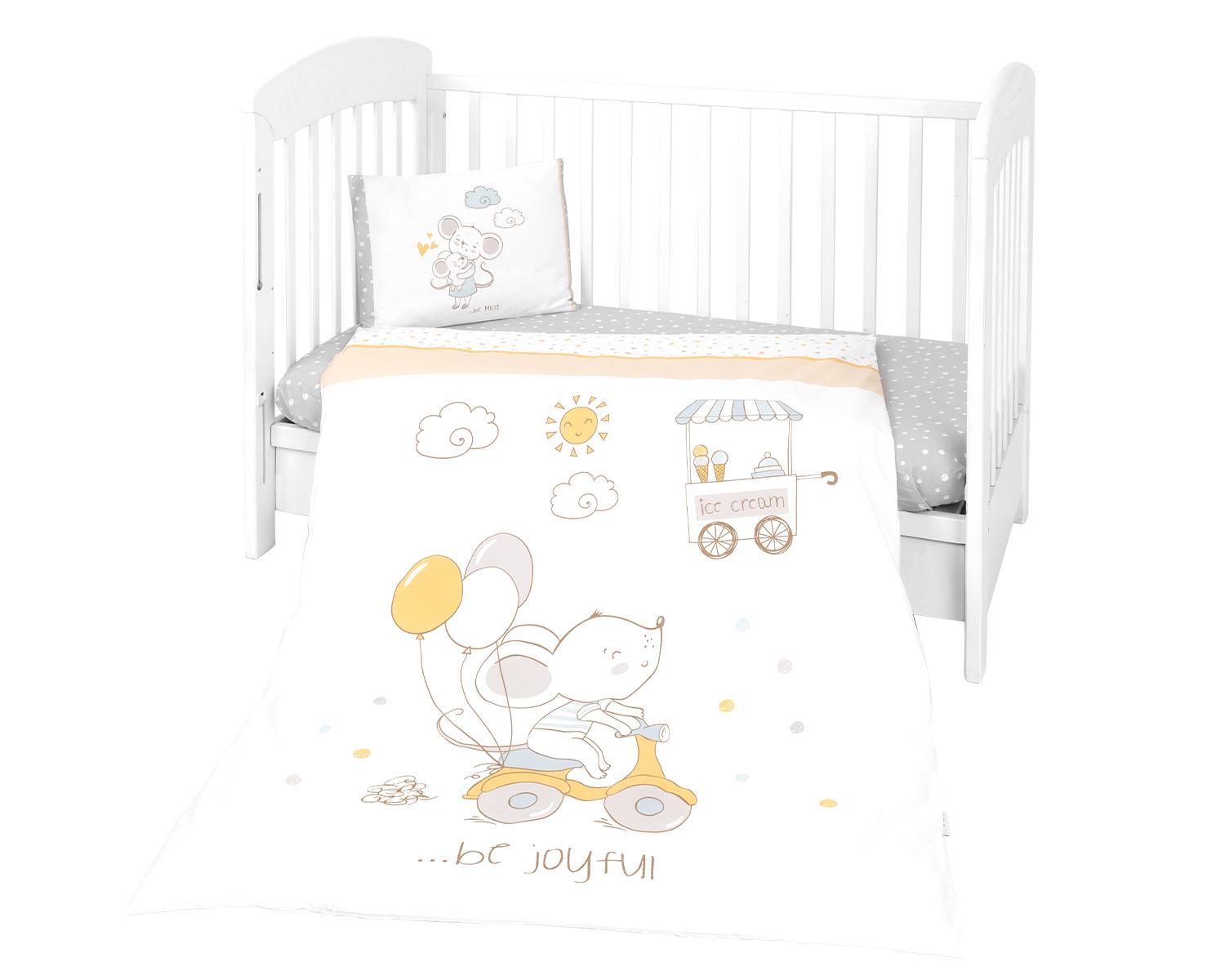 Posteljina navlaka 3 pcs Joyful Mice KKB30119-180