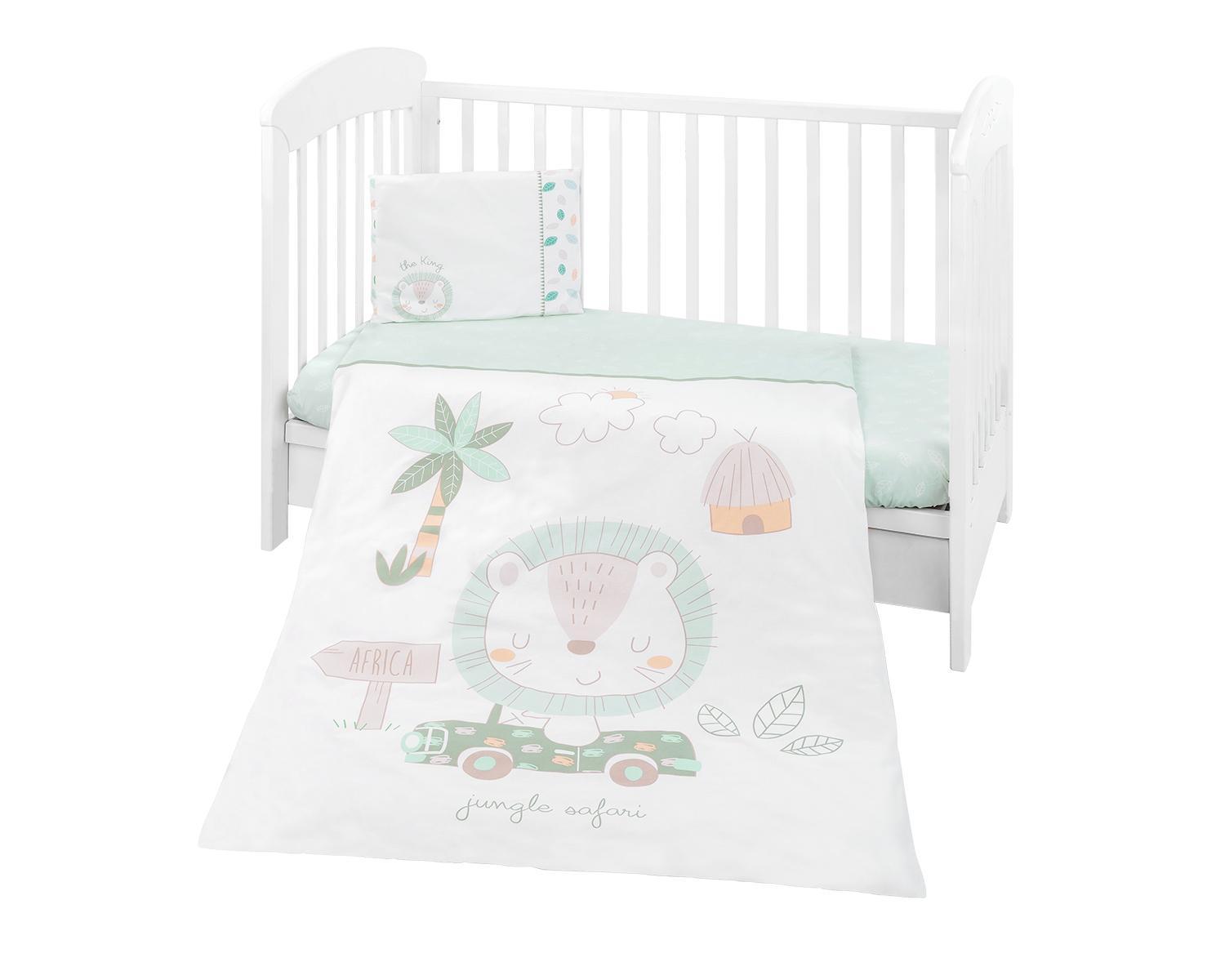 Posteljina-navlaka-set-3-pcs-JUNGLE-KING Posteljina navlaka 3 pcs Jungle King KKB30141-180