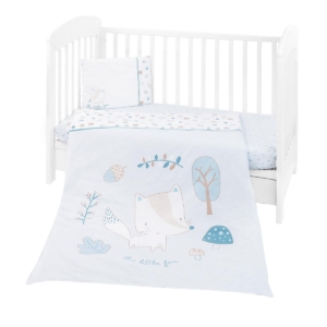Posteljina sa ogradicom 6 pcs 60/120 Little Fox KKB60107-180 - Slika 1