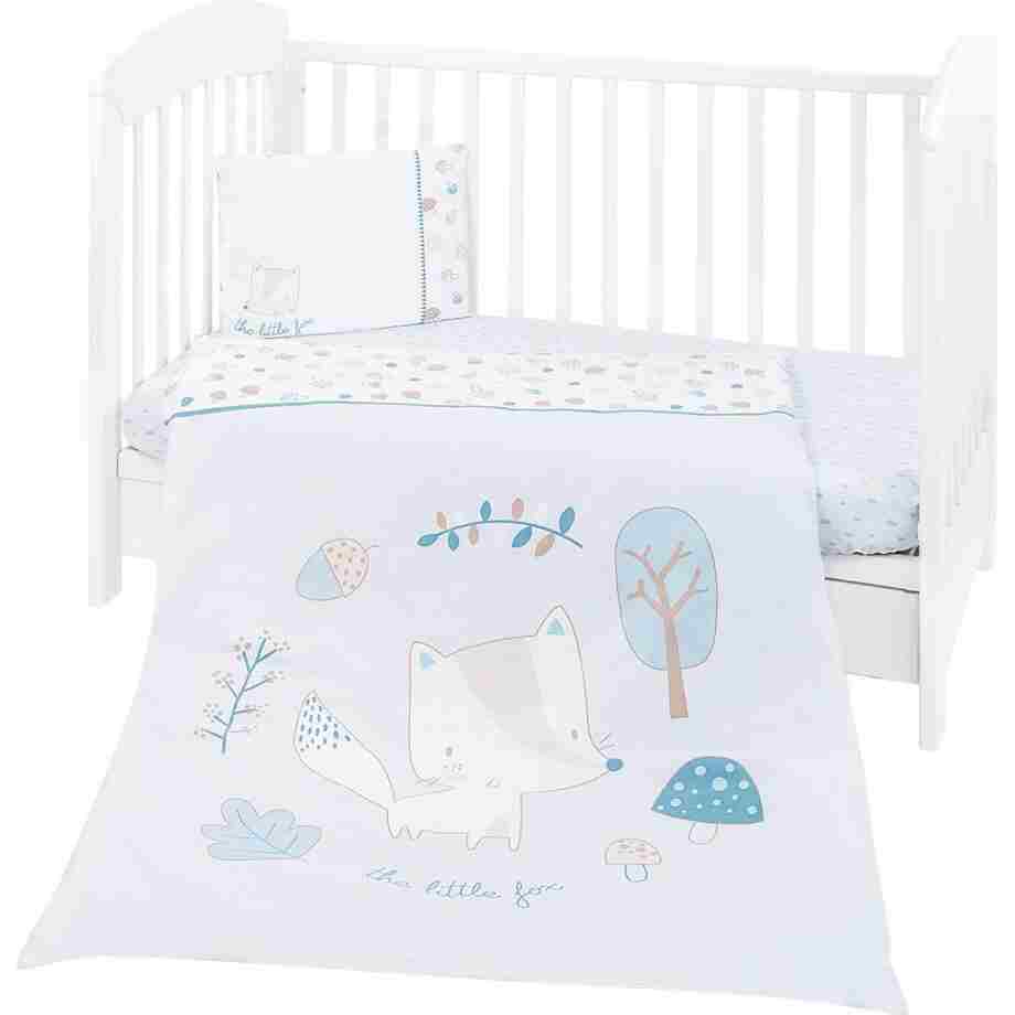 Posteljina navlaka set 3 pcs LITTLE FOX