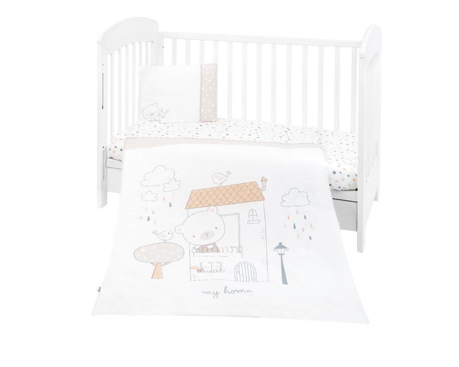 Posteljina sa ogradicom 6 pcs 70/140 My Teddy KKB60095-180