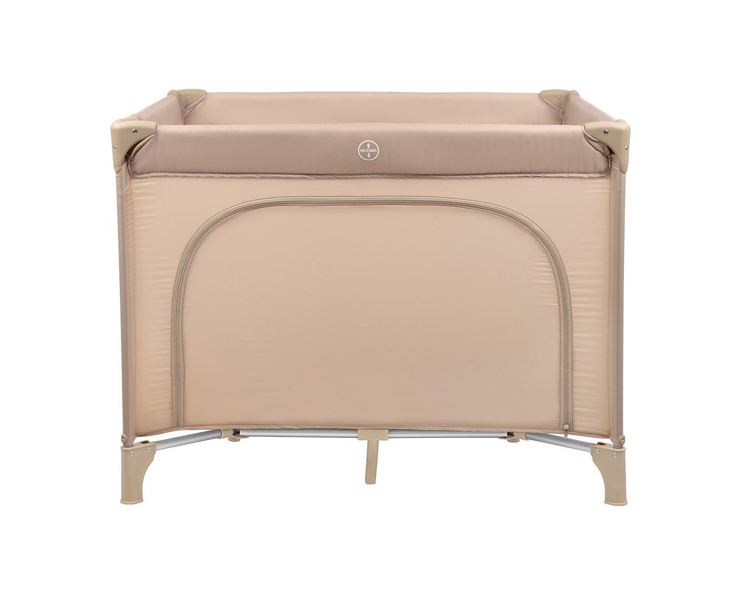 KIKKA BOO Prenosiva ogradica sa zipom ENJOY Bear beige