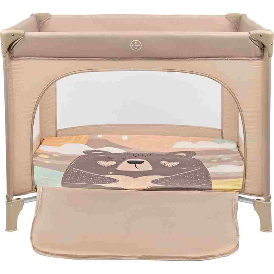Prenosiva ogradica ENJOY Bear beige3