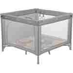 KIKKA BOO Prenosiva ogradica sa zipom ENJOY Cat grey