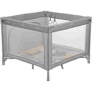 KIKKA BOO Prenosiva ogradica sa zipom ENJOY Cat grey