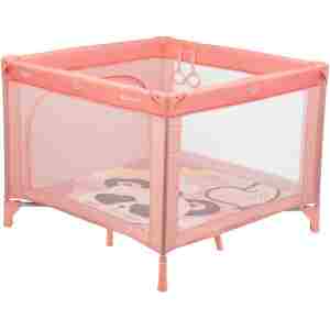 KIKKA BOO Prenosiva ogradica sa zipom ENJOY Panda pink