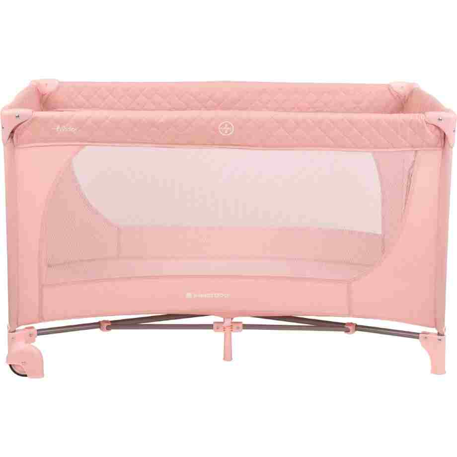 KIKKA BOO Krevetac MEDLEY pink I nivo prenosivi krevetac za bebe detalj