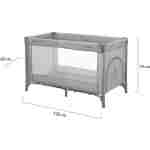 KIKKA BOO Krevetac SO GIFTED grey I nivo - Slika 6