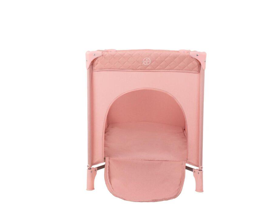 kikka boo krevetac medley pink prenosivi za bebe pogled sa strane