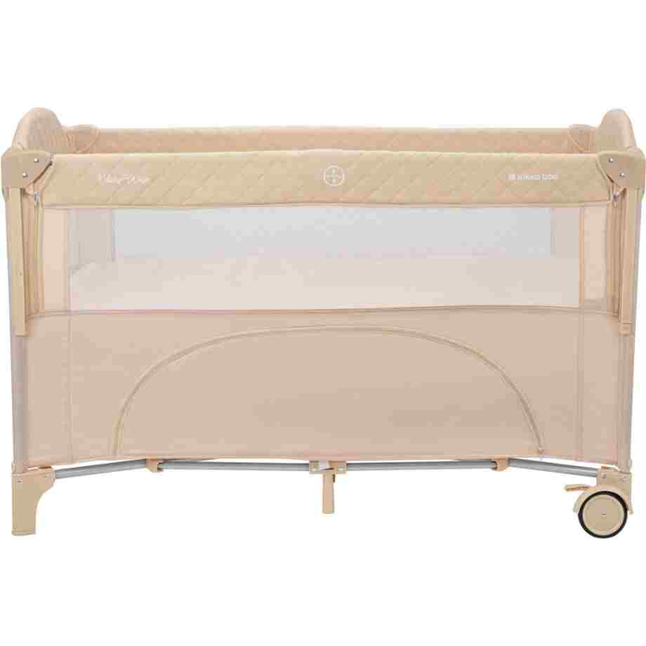 Prenosivi krevetac II nivoa MILKY WAY sa rancem i spustajucom stranicom beige4