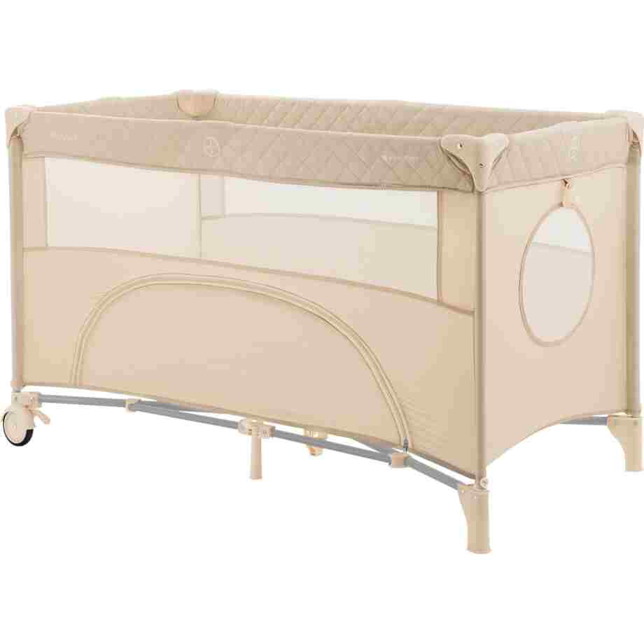 Prenosivi krevetac II nivoa NIGHTY NIGHT sa rancem i pultom beige2 1