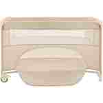 KIKKA BOO Krevetac NIGHTY NIGHT II nivoa sa rancem i pultom beige - Slika 6
