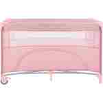 KIKKA BOO Krevetac NIGHTY NIGHT II nivoa sa rancem i pultom pink - Slika 5