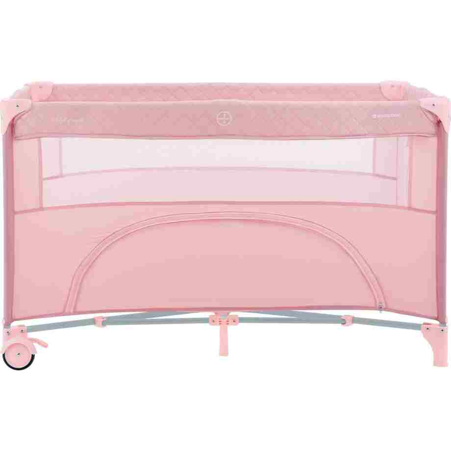 Prenosivi krevetac II nivoa NIGHTY NIGHT sa rancem i pultom pink4