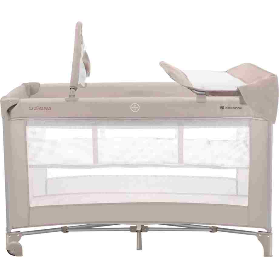 Prenosivi krevetac II nivoa SO GIFTED PLUS sa pultom beige1