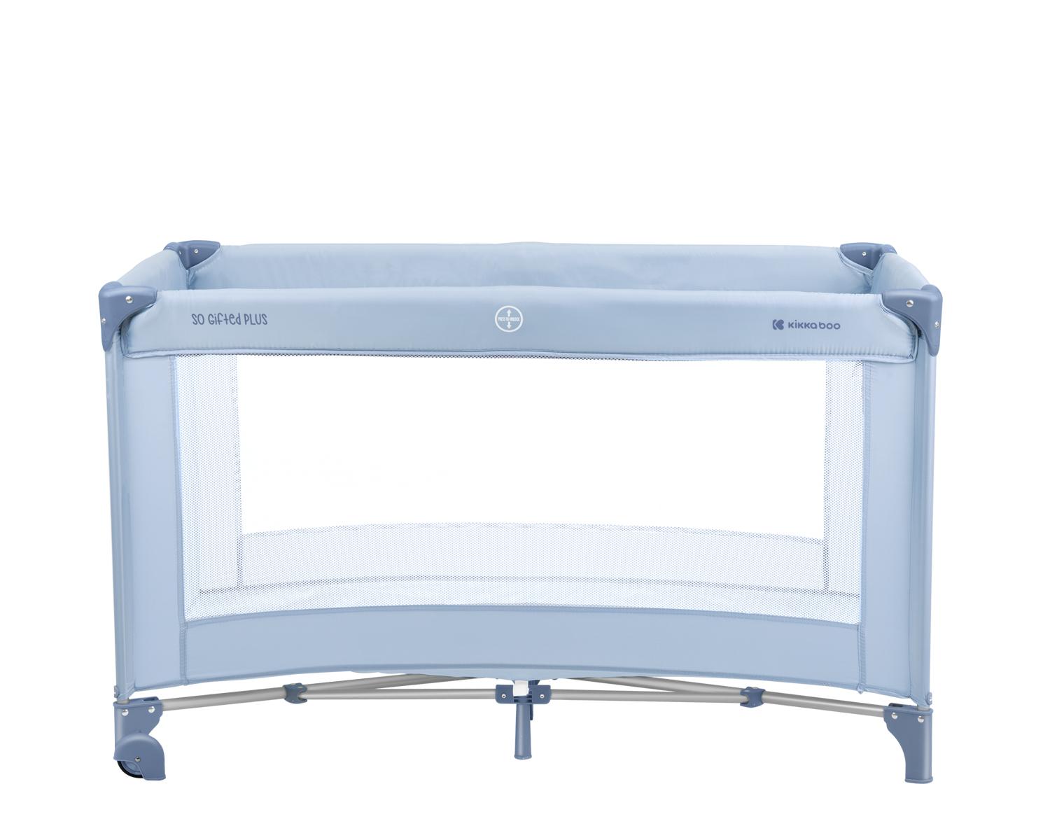 KIKKA BOO Krevetac SO GIFTED PLUS II nivoa sa pultom blue