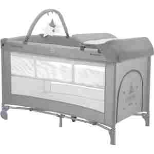 KIKKA BOO Krevetac SO GIFTED PLUS II nivoa sa pultom grey