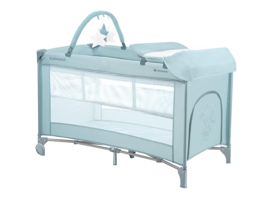 KIKKA BOO Krevetac SO GIFTED PLUS II nivoa sa pultom mint