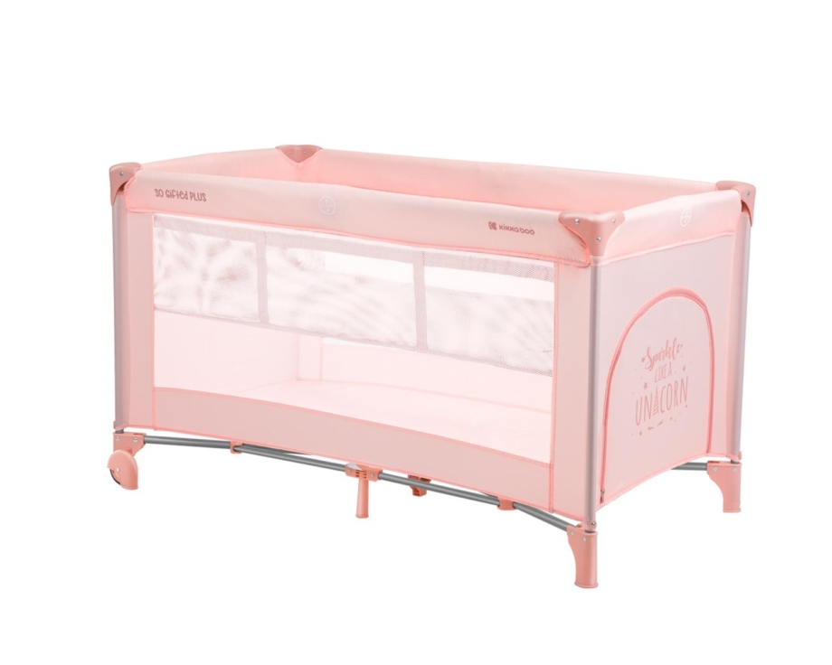 KIKKA BOO Krevetac SO GIFTED PLUS II nivoa sa pultom pink