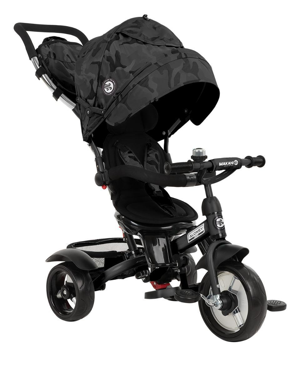 KIKKA BOO Tricikl ALONSY black camouflage