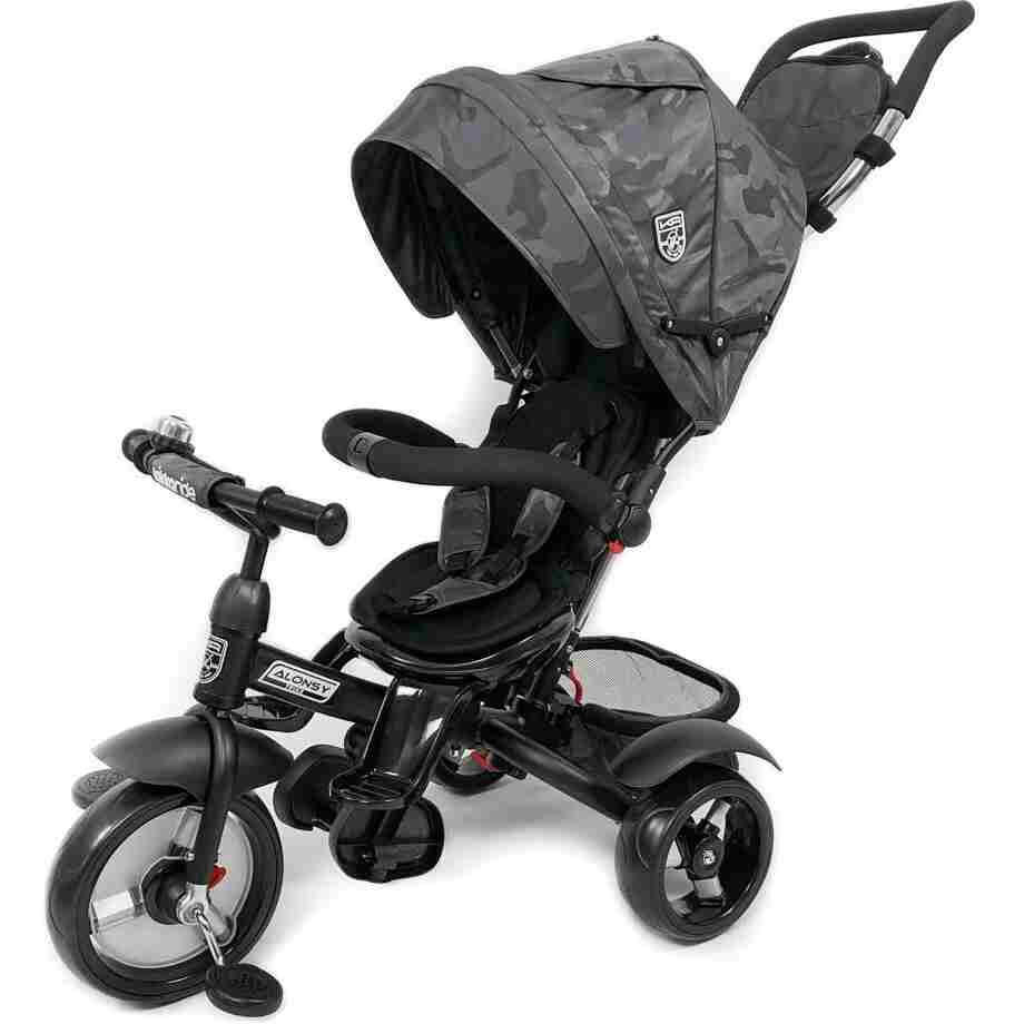 KIKKA BOO Tricikl ALONSY black camouflage Tricikl ALONSY black camouflage2