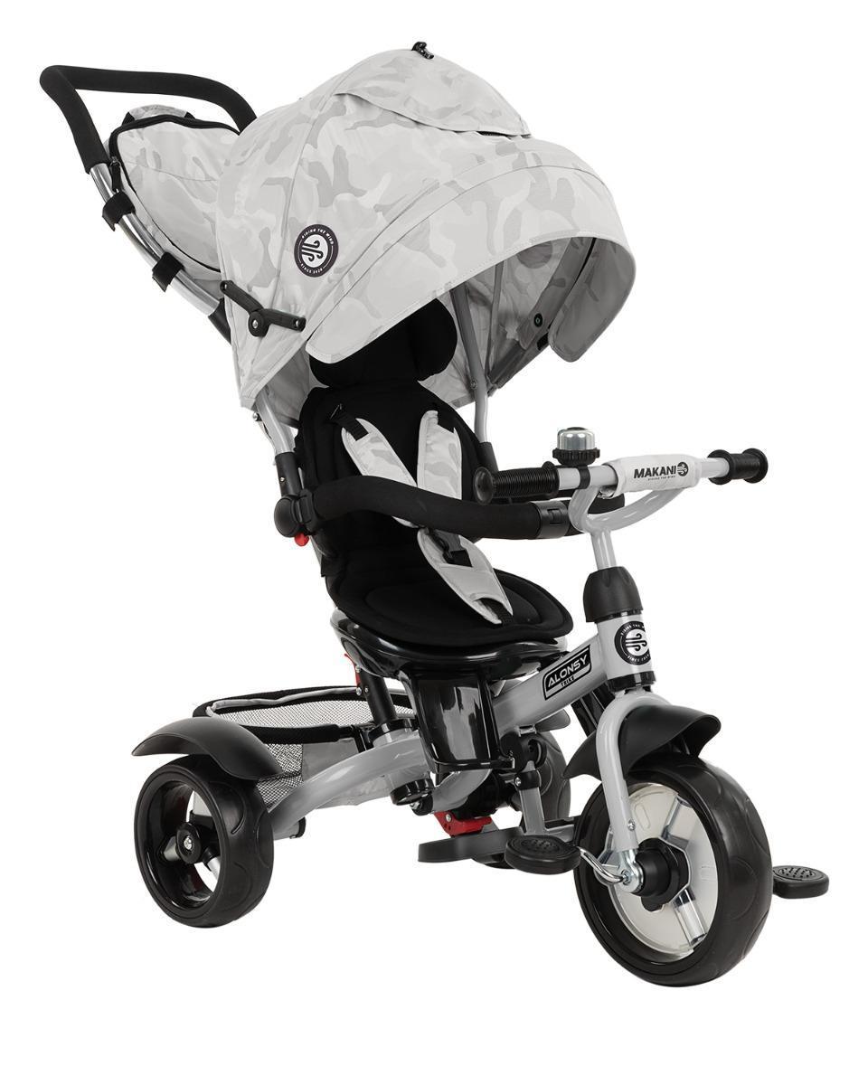 KIKKA BOO Tricikl ALONSY grey camouflage