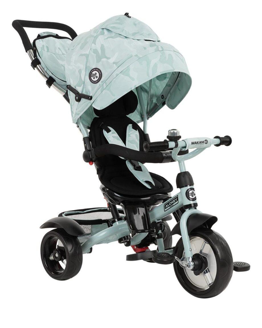 KIKKA BOO Tricikl ALONSY mint camouflage