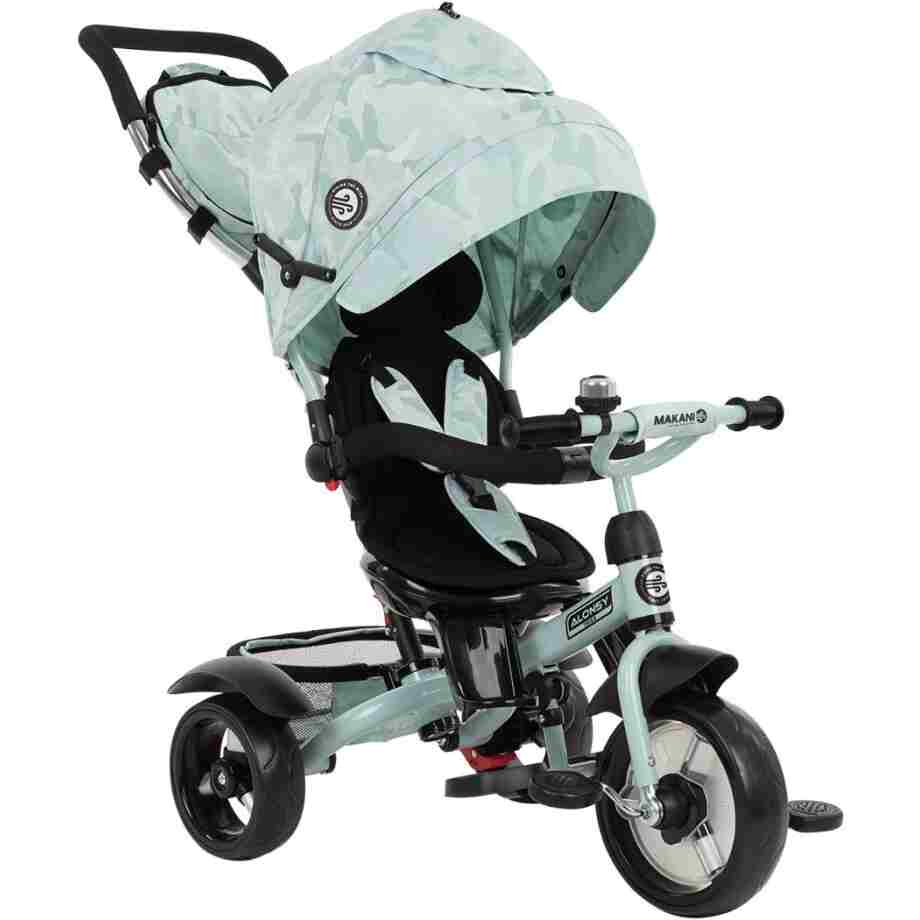 KIKKA BOO Tricikl ALONSY mint camouflage