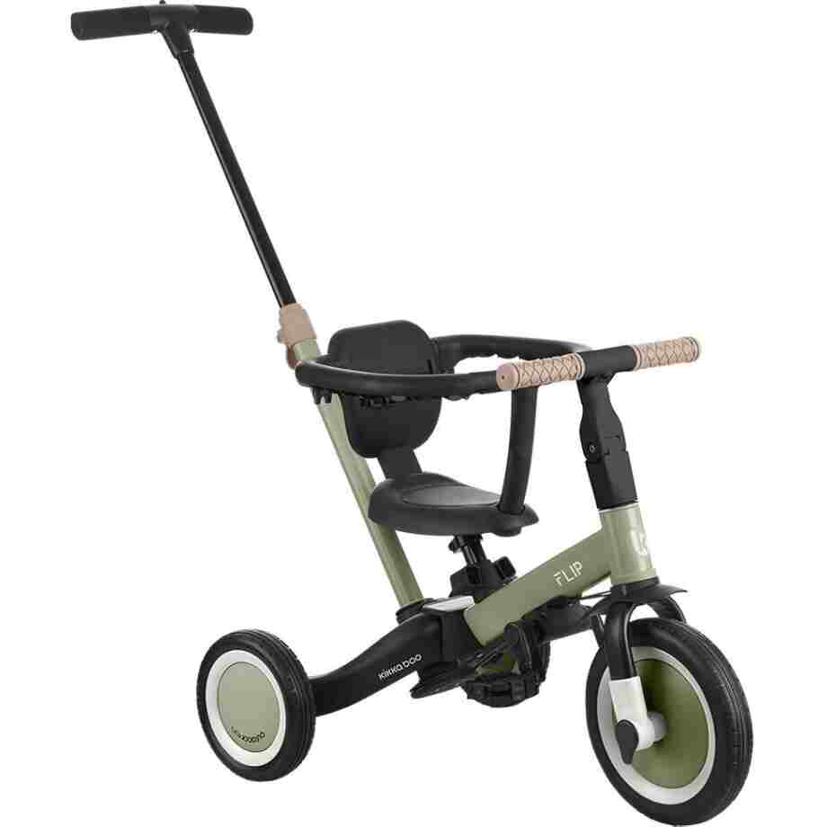 KIKKA BOO Tricikl FLIP 5in1 army green