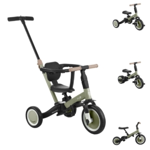 KIKKA BOO Tricikl FLIP 5in1 army green - Slika 13