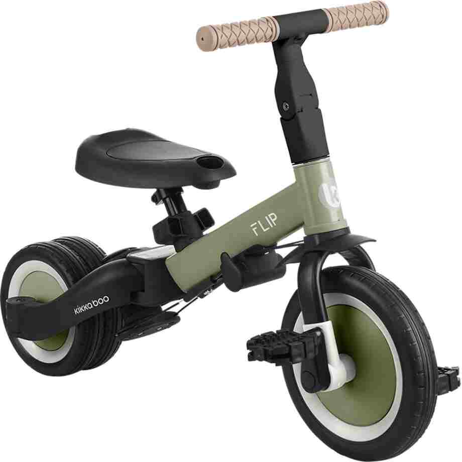 KIKKA BOO Tricikl FLIP 5in1 army green Tricikl FLIP 5in1 army green7