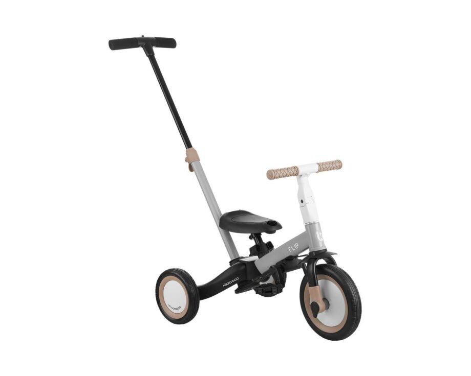 KIKKA BOO Tricikl FLIP 5in1 grey