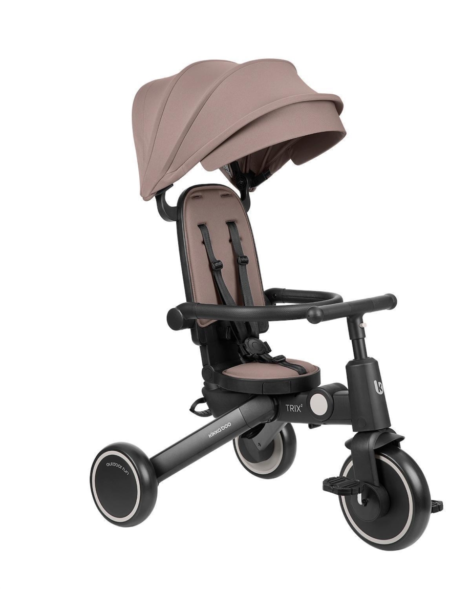 KIKKA BOO Tricikl TRIX 2 8in1 beige