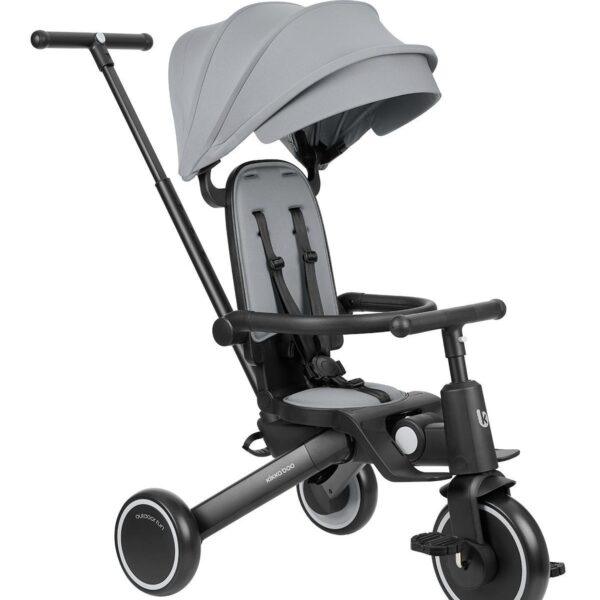 KIKKA BOO Tricikl TRIX 2 8in1 grey