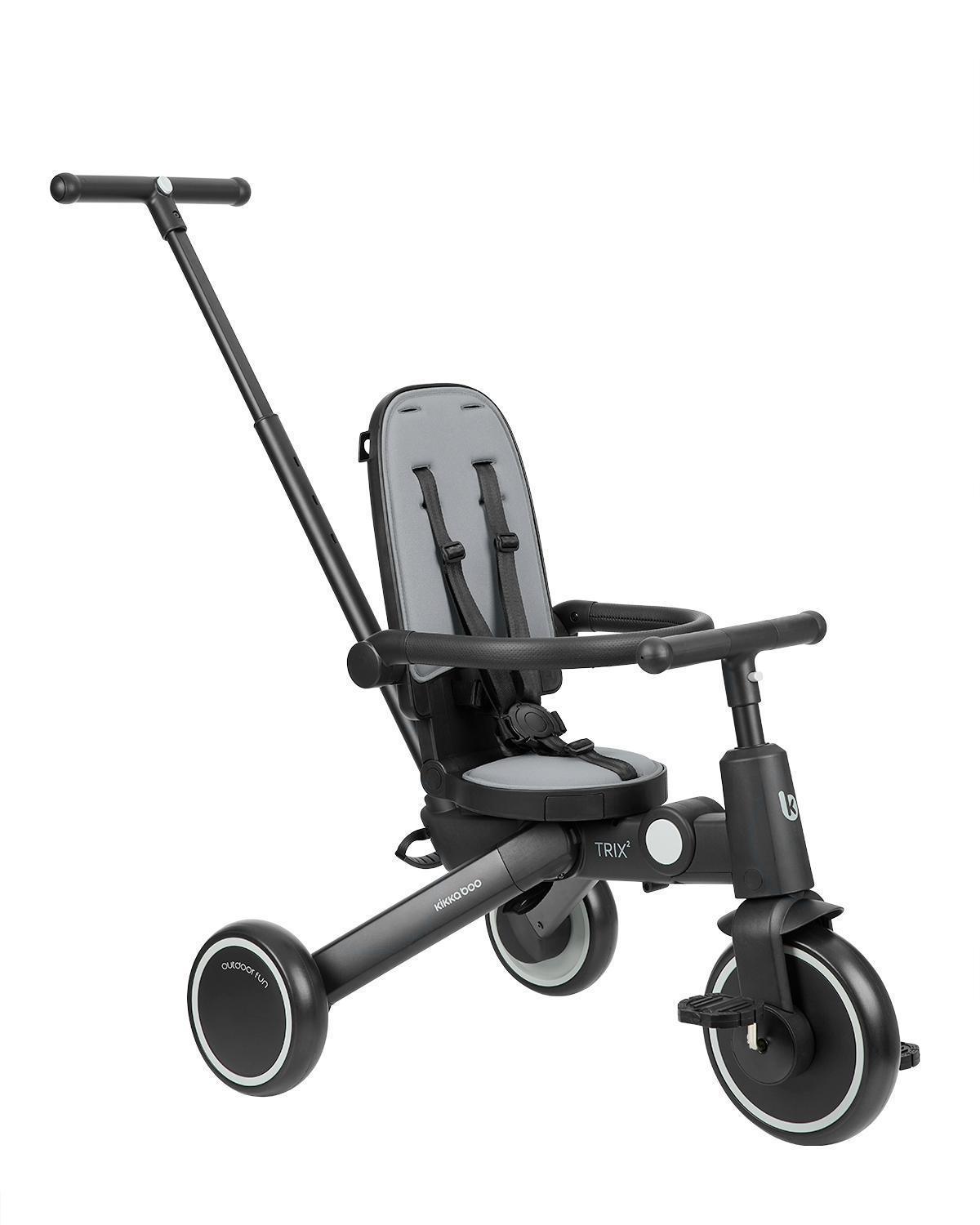 KIKKA BOO Tricikl TRIX 2 8in1 grey