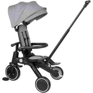 KIKKA BOO Tricikl TRIX 2 8in1 grey - Slika 3