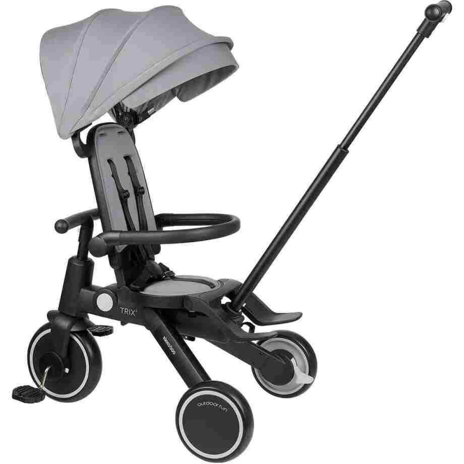 KIKKA BOO Tricikl TRIX 2 8in1 grey Tricikl TRIX 2 8in1 grey2