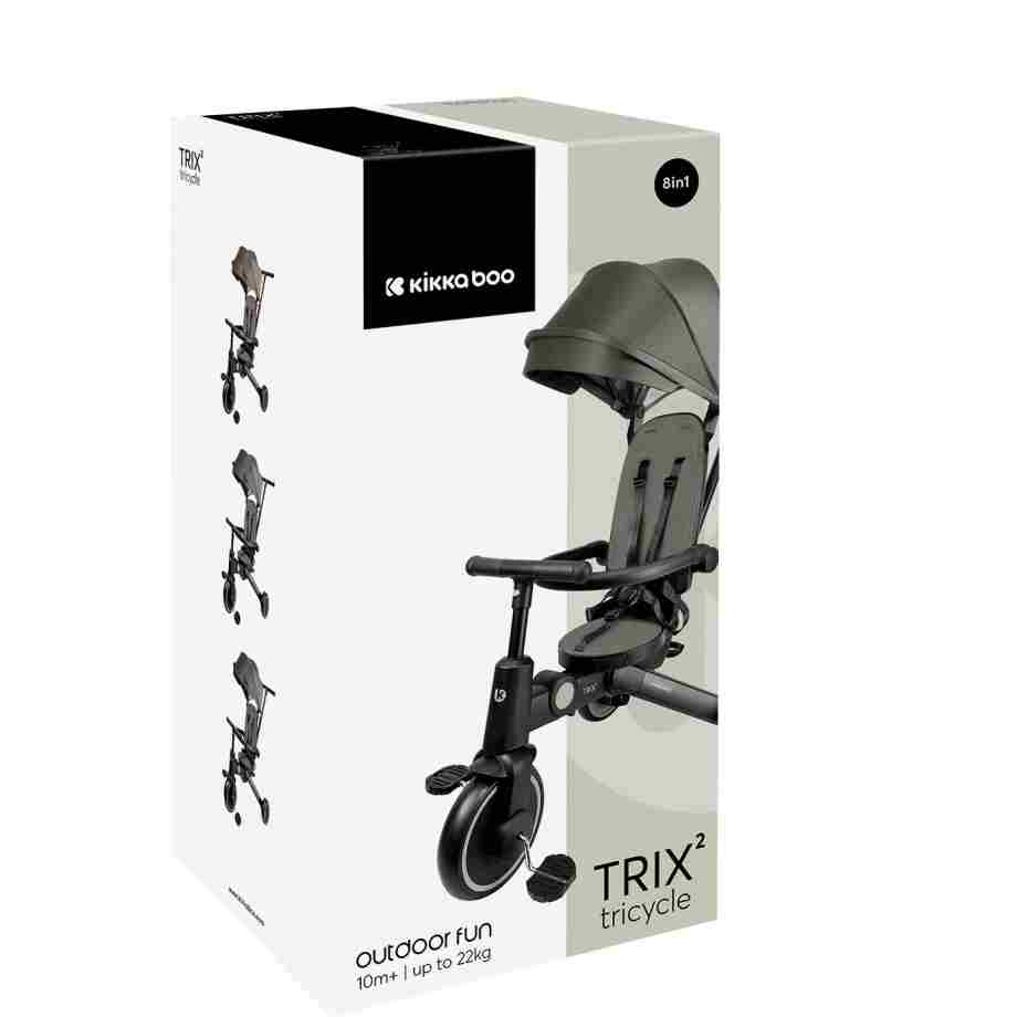 KIKKA BOO Tricikl TRIX 2 8in1 mint KIKKA BOO Tricikl TRIX 2 8in1 mint